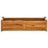 Garden Raised Bed Acacia Wood 39.4"x11.8"x9.8