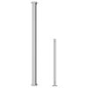 Patio Retractable Side Awning 78.7"x196.9" Black