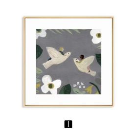 Warm Nordic Art Wall Decoration Painting (Option: I-30 × 30cm)