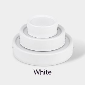 Punch Free Round Hole Lamp Hole Lamp (Option: 15W White-Neutral Light 4000k)