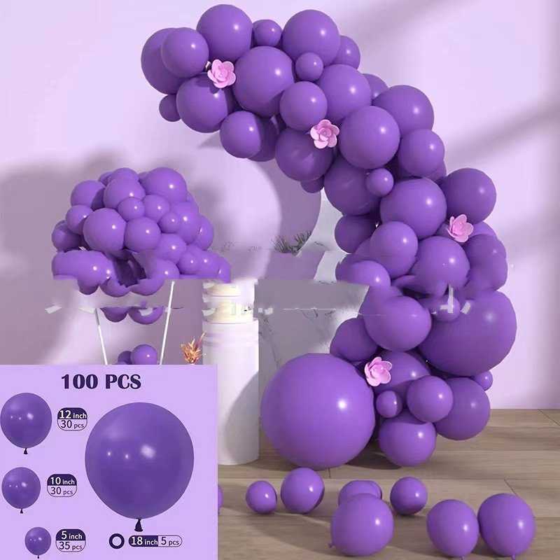 Latex Birthday Arch Balloon Chain Proposal Party Decoration Latex Birthday Arch Balloon Chain Proposal Party Decoration