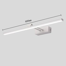 LED Bathroom Bathroom Mirror Headlight (Option: White 600mm 12W-Warm white light)