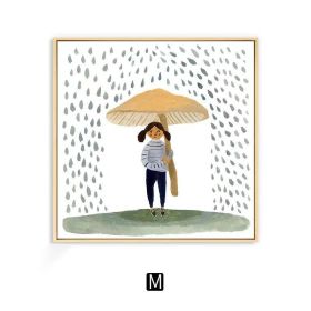 Warm Nordic Art Wall Decoration Painting (Option: M-80 × 80cm)