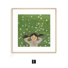 Warm Nordic Art Wall Decoration Painting (Option: E-50 × 50cm)